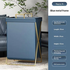 Household Bathroom Waterproof Folding Laundry Basket