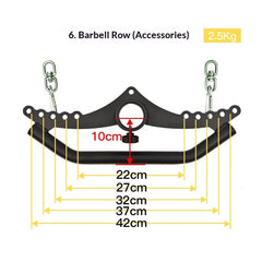 New Adjustable Back-Stretching Device  8-Piece Set With Adjustable Handles