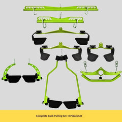 New Adjustable Back-Stretching Device  8-Piece Set With Adjustable Handles