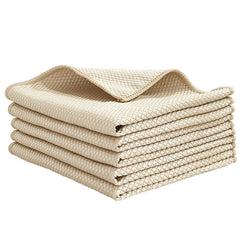 Fish-scale Fabric Glass-cleaning Cloth For The Kitchenultra-fine Microfiber Highly Absorbent Extra-thickAnd Lint-free