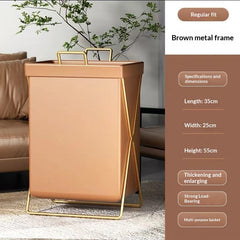 Household Bathroom Waterproof Folding Laundry Basket