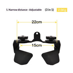 New Adjustable Back-Stretching Device  8-Piece Set With Adjustable Handles
