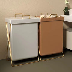 Household Bathroom Waterproof Folding Laundry Basket