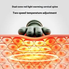 Electric Neck And Shoulder Muscle Massager Wireless Shoulder And Back Kneading Massage Shawl Neck Masajeador Relax Pain Relief