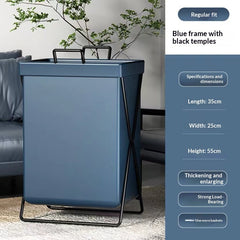 Household Bathroom Waterproof Folding Laundry Basket