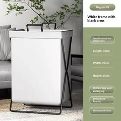 Household Bathroom Waterproof Folding Laundry Basket